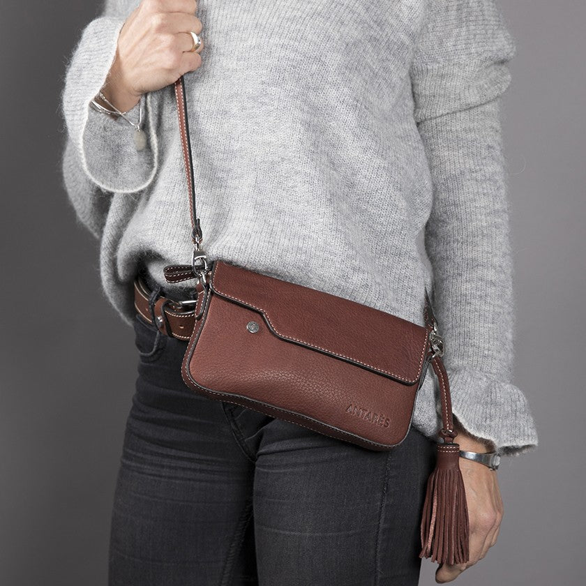 ANTARES - Rio Leather Clutch Bag – Calgary Saddlery